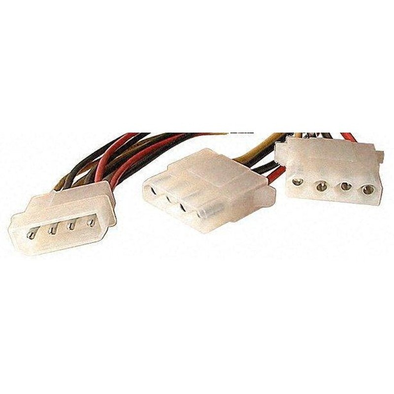 Dédoubleur d'alimentation Molex vers Molex + Molex