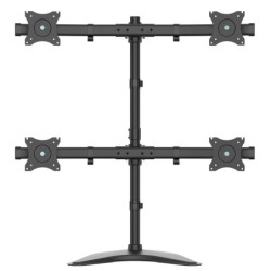 Eaton Tripp Lite Support sur base Quad-Display pour 4 écrans de 13" à 27"