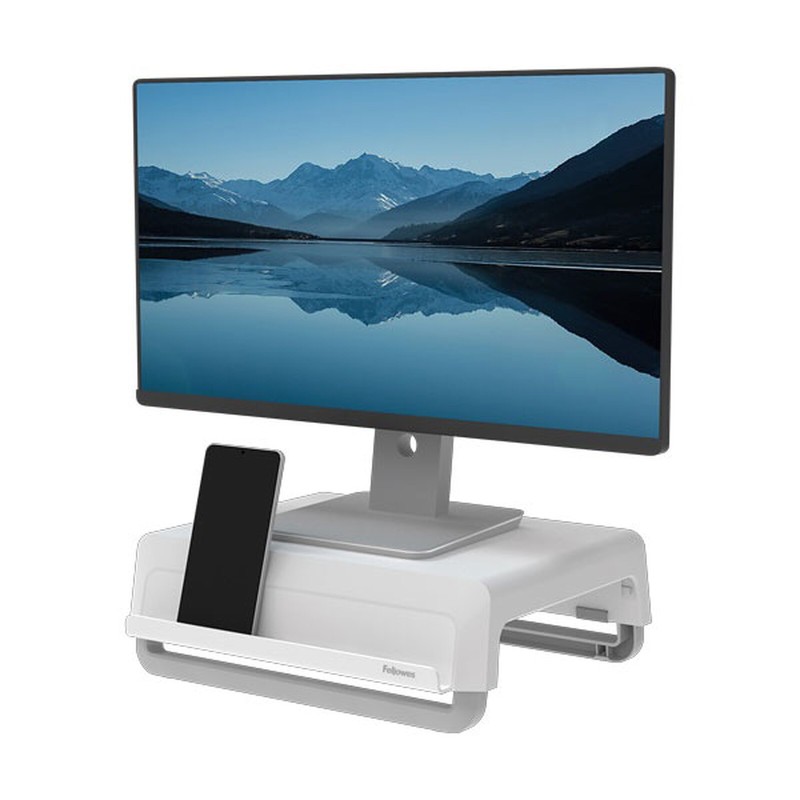 Fellowes Support moniteur Breyta Blanc