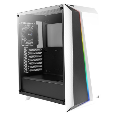 Aerocool Cylon Pro Tempered Glass (Blanc)