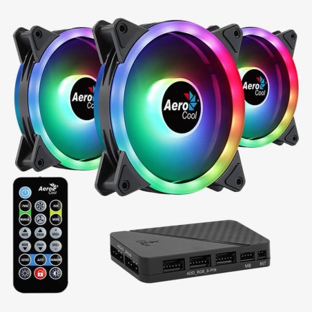 Aerocool Duo 12 Pro Pack de 3