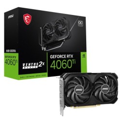 MSI GeForce RTX 4060 Ti VENTUS 2X BLACK 8G OC