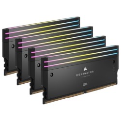 Corsair Dominator Titanium DDR5 RGB 64 Go (4 x 16 Go) 6000 MHz CL36 - Noir