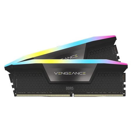 Corsair Vengeance RGB DDR5 32 Go (2 x 16 Go) 5200 MHz CL40 - Noir