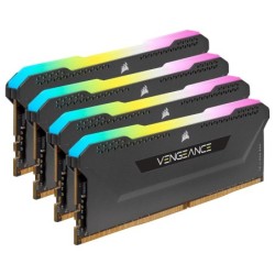 Corsair Vengeance RGB PRO SL Series 64 Go (4 x 16 Go) DDR4 3200 MHz CL16 - Noir