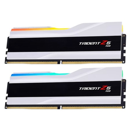 G.Skill Trident Z5 RGB 64 Go (2 x 32 Go) DDR5 6000 MHz CL36 - Blanc