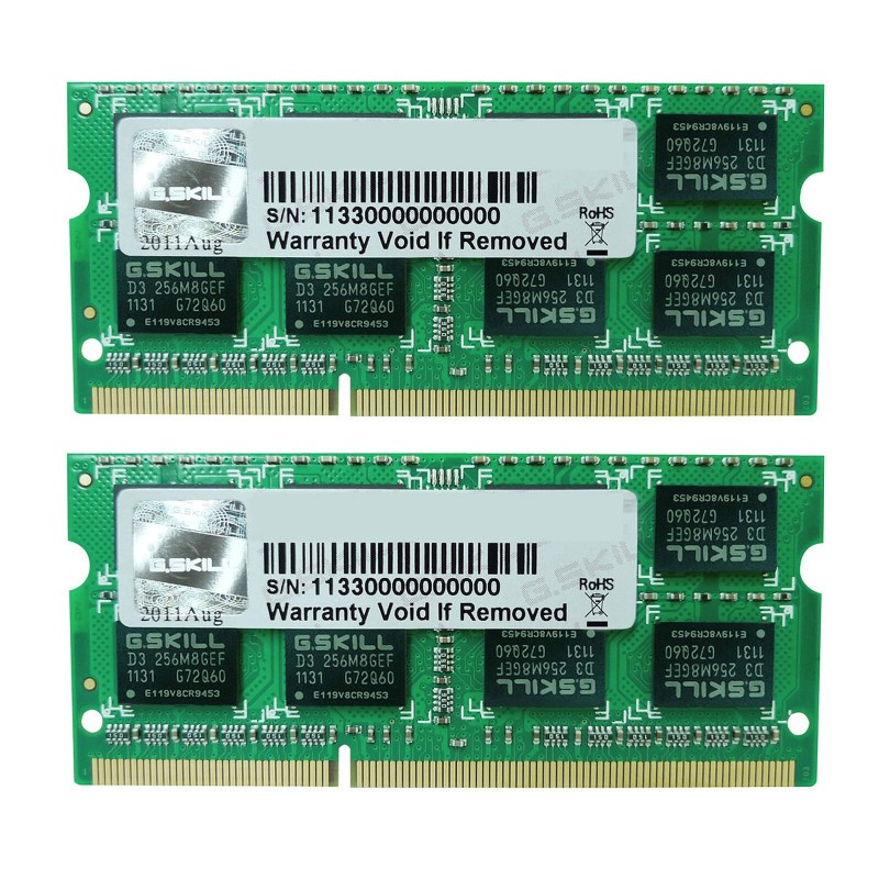 G.Skill SO-DIMM 16 Go (2 x 8 Go) DDR3 1600 MHz CL11