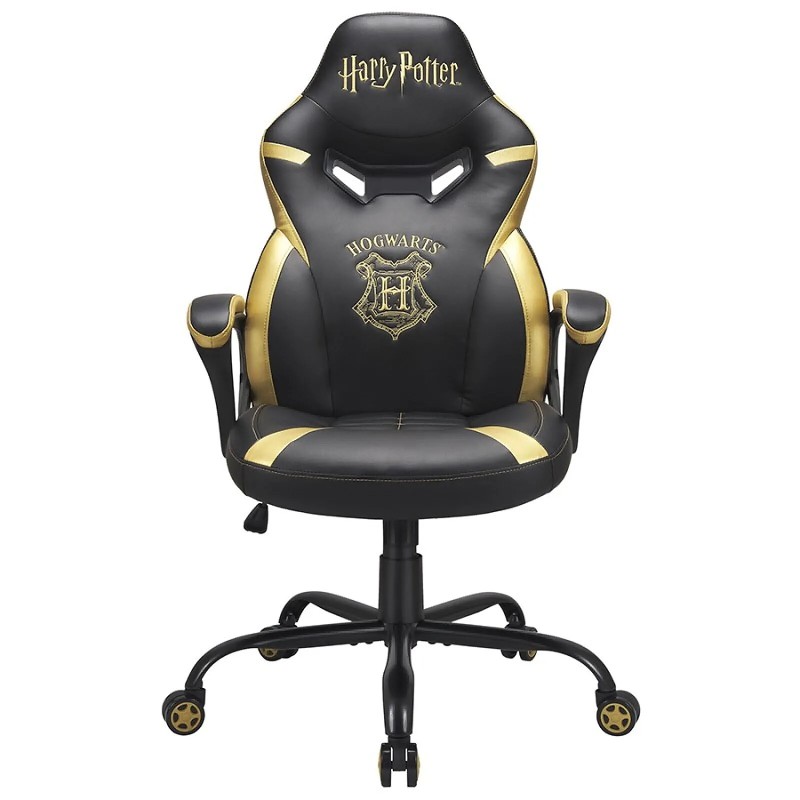 Harry Potter Siège Gamer Junior Hogwarts Noir et Or