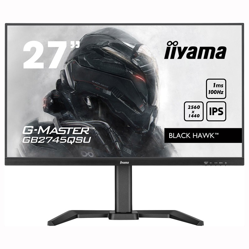 iiyama 27" LED - G-Master GB2745QSU-B1 Black Hawk