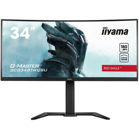 iiyama 34" LED - G-Master GCB3481WQSU-B1 Red Eagle