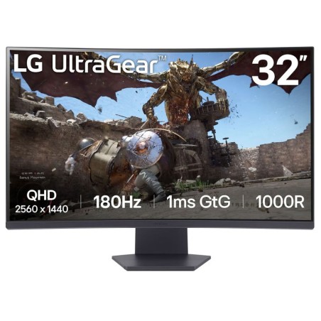 LG 32" LED - UltraGear 32GS60QC-B