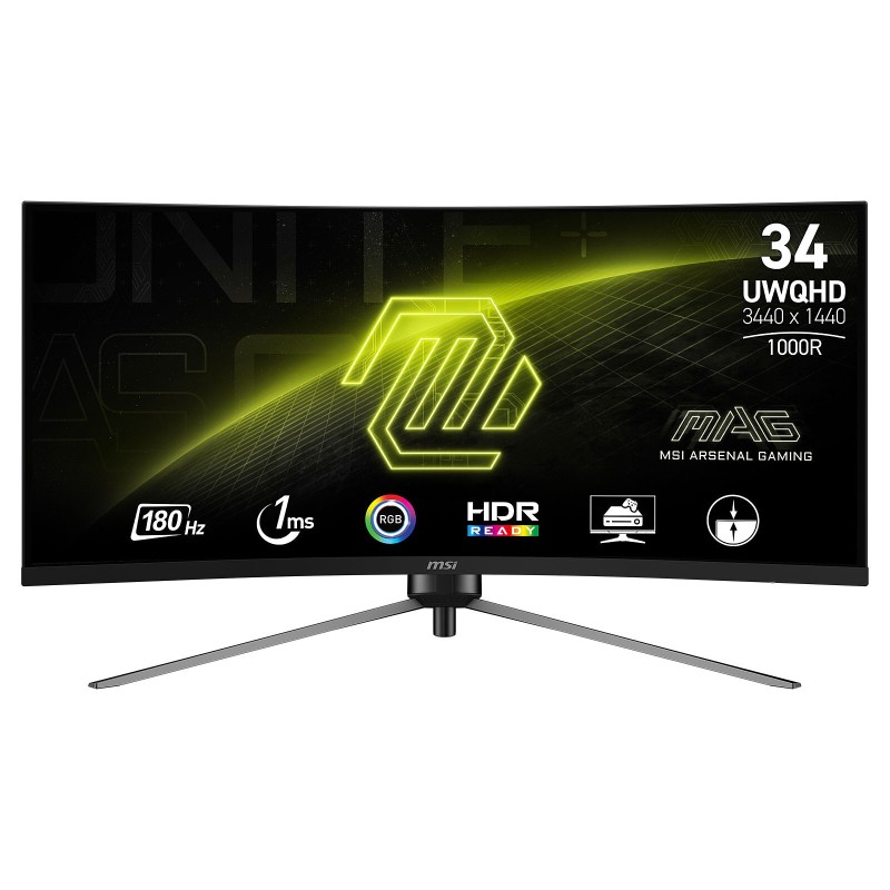 MSI 34" LED - MAG 345CQR