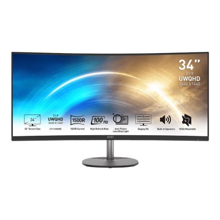 MSI 34" LED - PRO MP341CQ