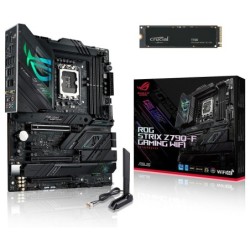 ASUS ROG STRIX Z790-F GAMING WIFI + Crucial T700 2 To