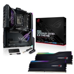 ASUS ROG MAXIMUS Z690 EXTREME + G.Skill Trident Z5 RGB 32 Go (2 x 16 Go) DDR5 6000 MHz CL40