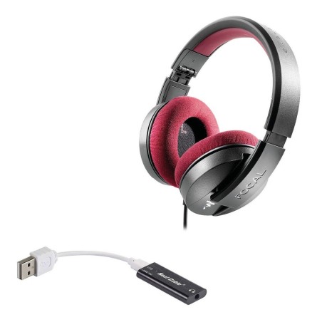 Focal Listen Pro + Real Cable i-DAC 192 kHz - Noir