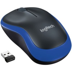 Logitech Wireless Mouse M185 (Bleu)