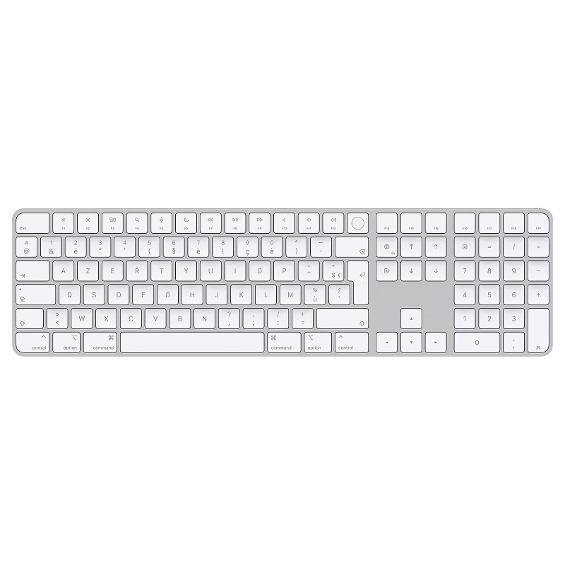 Apple Magic Keyboard avec Touch ID et pavé numérique (MK2C3F/A)