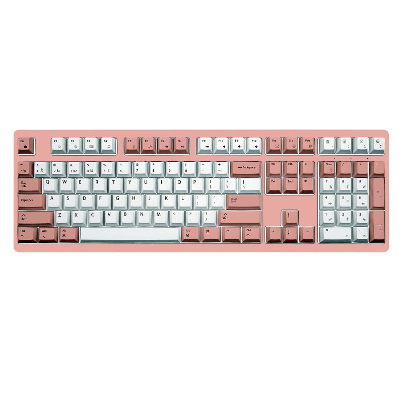 The Keyboard House Pine Pro MX Red (Rose)