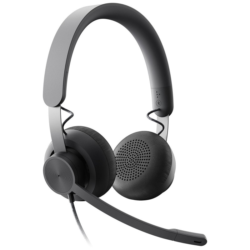 Logitech Zone Wired MSFT (Graphite)