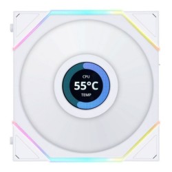 Lian Li Uni Fan TL120 LCD (blanc)