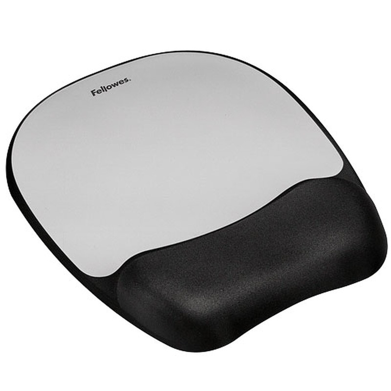 Fellowes tapis de souris avec repose-poignet ergo mouss