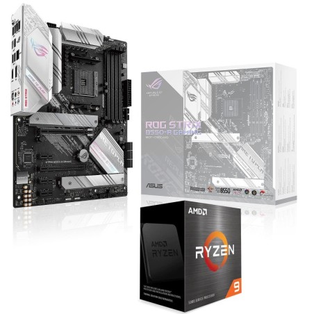 Kit Upgrade PC AMD Ryzen 9 5900X ASUS ROG STRIX B550-A GAMING