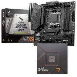 Kit Upgrade PC AMD Ryzen 7 7700X MSI MAG B650M MORTAR WIFI