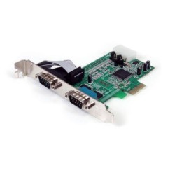 StarTech.com Carte PCI Express avec 2 ports DB-9 - UART 16550