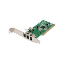 StarTech.com Carte PCI vers 3 ports FireWire 400 externes + 1 interne