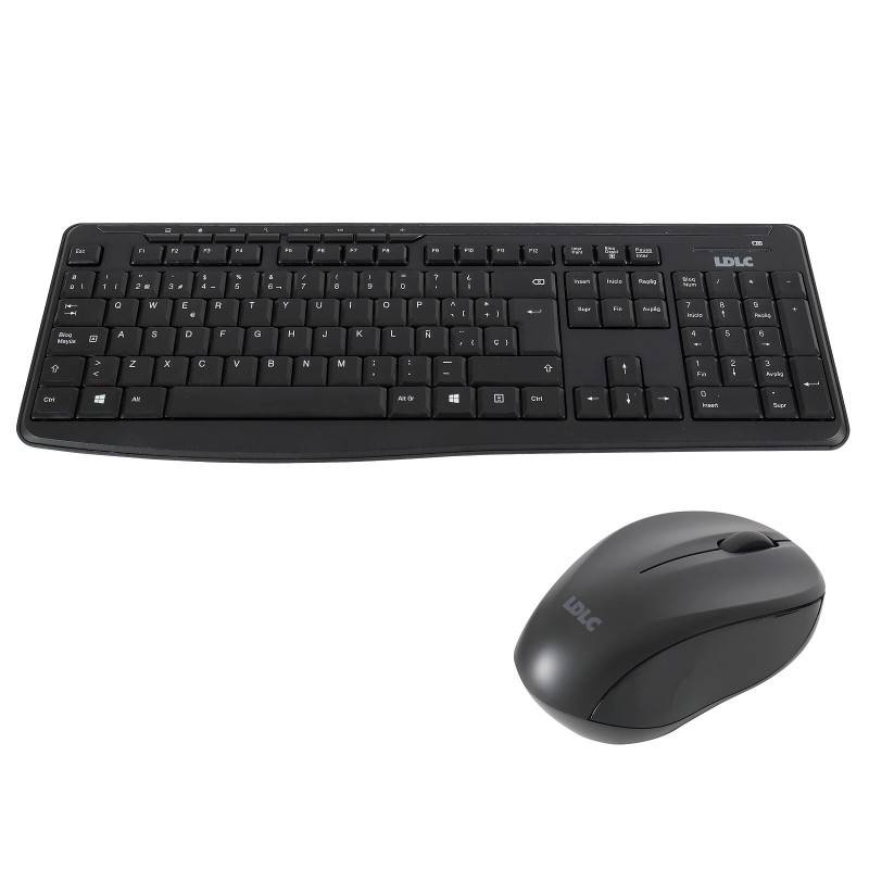 LDLC Clavier espagnol Silent Duo Pack ES (QWERTY Espagnol)