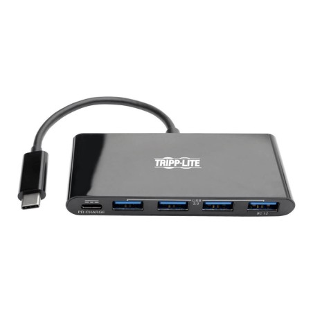 Eaton Tripp Lite Hub USB 3.1 Type-C 4x Ports USB-A  1x Port USB-C avec Power Delivery 60 W